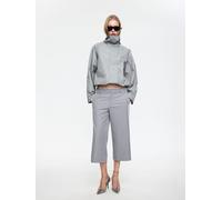 Lioness Lioness Silver Shoreline High Neck Cropped Windbreaker