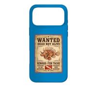 Lionfish is Wanted Dead Not Alive | Récompense Fish Tacos Coque pour iPhone 17 Pro Max