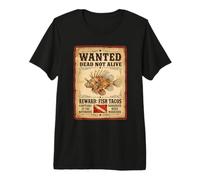 Lionfish is Wanted Dead Not Alive | Récompense Fish Tacos T-Shirt Haut de Gamme