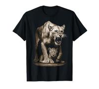 Lionne protège Les Petits Lions - Amour Maternel T-Shirt