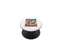 Lionnes Petits Force Maternelle Rugissement Protecteur unité PopSockets PopGrip Adhésif