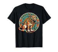 Lions aztèques et lions aztèques autochtones mayas T-Shirt