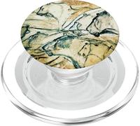 Lions de la Grotte Chauvet - Archéologie des pétroglyphes d'art rupestre PopSockets PopGrip pour MagSafe