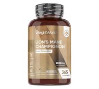 Lions Mane Champignon 365 Micro-Comprimés, Hericium Erinaceus & Poivre Noir