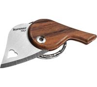 Lionsteel LionBeat, Cœur avec petite lame, Manche en bois de Santos LB ST