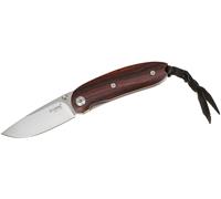 Lionsteel MINI manche en bois de Santos, lame en D2, avec étui 8210 ST