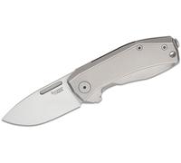 Lionsteel NANO, Couteau pliant lame MagnaCut, Manche en titane GRIS NA01 GY