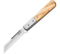 Lionsteel SheepFoot lame M390, Manche en bois d'olivier, Renforts et liners en titane CK0115 UL