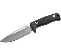 Lionsteel SOLID lame fixe manche Micarta avec étui en cuir Niolox SATIN T5 MI