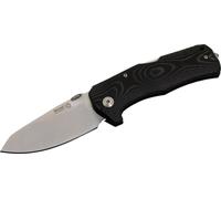 Lionsteel Solid LockBack poignée Micarta NOIRE lame Sleipner SATIN IKBS TM1 MS