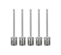 Lionstrike Aiguilles De Gonflage Pour Ballon De Football - Adaptateur Gonfleur En Acier Inoxydable À Double Ouverture Pour Un Gonflage Fluide - Pompes Basket, Rugby, Volley, Handball - Lot De 5