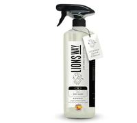 LionsWay : Lavage à sec avec cire de carnauba. Nettoyage professionnel. Brillance intense sans eau. Traitement céramique rapide pour voitures et motos. (1000 ml, lavage à sec, sans serviette).