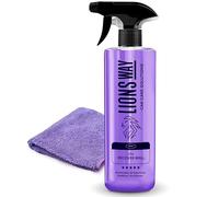 LionsWay : Nettoyant Intérieur Voiture - Tableau de Bord, Plastiques et Intérieurs. Sans Silicone, Effet Satiné, Parfum Floral. (500 ml + Chiffon)