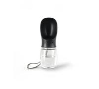 lionto 350ml Bouteille d'eau pour Chiens Portable Anti-Fuite pour Les déplacements Distributeur d'eau, Noir