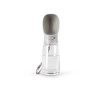 lionto 500ml Bouteille d'eau pour Chiens Portable Anti-Fuite pour Les déplacements Distributeur d'eau, Gris