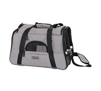 lionto Sac pour Chien Pliable Caisse pour Chien Sac de Voyage Chats Caisse Transport, Gris