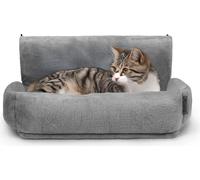 Litière chauffante - lionto - Modèle Douillet - Couleur Gris foncé - Dimensions 55x36x26 cm - Pour Chats