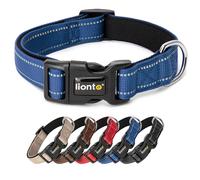 lionto Collier réfléchissant en nylon rembourré, taille XS, bleu