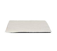 lionto Tapis Thermique Chiens Coussin Auto-Chauffant Chats Couverture Thermique Animaux 60x45 cm Blanc