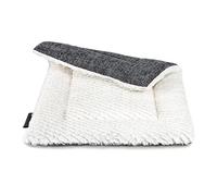 lionto Couverture réversible pour Chien et Chat, doublée, 75 x 55 cm, Gris | Couverture chaude à deux faces, lavable et pratique sur le canapé, dans le panier ou pendant les déplacements