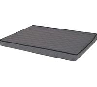 lionto Matelas orthopédique pour chiens avec mousse à mémoire de forme, 60x40 cm, gris