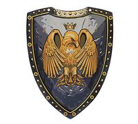 Liontouch - Bouclier de Chevalier d'Aigle Doré - 3-8ans | Jouet Médiéval en Mousse pour Enfants Thème de l'Aigle | Arme sûre et Accessoire de Bataille pour les Costumes et les Habillements des Garçons