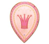 Liontouch - Bouclier de la Reine Rosa pour Filles -3-8 Ans | Jouet Rose d'Imitation pour Enfants dans Un Style Médiéval | Armes Sûres & Armure de Bataille pour Déguisement, Cosplay & Costumes Royaux