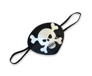 Liontouch - Cache-œil Pirate - Capitaine Rayure Rouge - 3+ Ans | Jouet en Mousse pour Petits Garçons avec Motif Crâne - Accessoire Idéal pour Déguisements et Costumes pour Naviguer dans Les Caraibes
