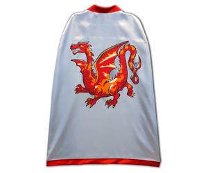 Liontouch Cape Chevalier Enfant - Dragon Ambré, Taille Unique, 3-8 Ans | Dragon Ambré | Cape Médiévale pour Déguisement, Jeu de Rôle, Aventures de Royaume & Histoires de Chevalier