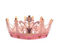 Liontouch - Couronne de la Reine Rosa pour Filles | Jouet Rose pour Jeu d'Imitation pour Enfants dans Un Style Médiéval | Déguisement, Robes Élégantes & Costumes Royaux pour Enfants