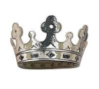 Liontouch Couronne Roi & Prince Argentée pour Enfant - Taille Ajustable, 3+ | Couronne Roi & Prince Argentée Ajustable | Accessoire Royal pour Déguisement, Jeu de Rôle, Châteaux & Aventures Imaginaires