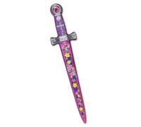 Liontouch - Épée de Princesse Licorne pour Filles - 3-6 Ans | Jouet de Style Médiéval avec Fleurs et Pierres Précieuses | Accessoire en Mousse Sûr et Durable pour Habillage Royal et Costumes