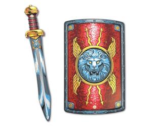 Liontouch - Épée et Bouclier de Légionnaire Romain 3-8 Ans | Ensemble de Jouets pour Garçons Soldat de la Rome Antique | Armes et Accessoires sûrs pour Les Costumes d'enfants et de gladiateurs