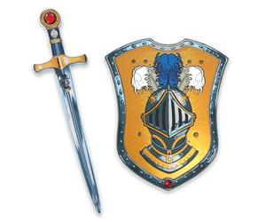 Liontouch - Épée et Bouclier du Chevalier Mystérieux - 3-8 Ans | Ensemble De Jeux en Mousse Durable Et Sûre pour Enfants | Armes Et Accessoires De Combat Sûrs pour Déguisements Et Costumes