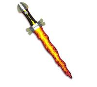 Liontouch - Épée Flamme pour Enfants - 3-8 Ans | Jeu d'Imitation Médiéval en Mousse avec Le Thème du Feu Rugissant | Armes et Armure de Bataille Sûres pour Le Déguisement, Le Costumes des Garçons