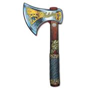 Liontouch - Hache Viking | Enfants 3+ Ans | Jouet médiéval en Mousse du Chef Harald pour Petits Guerriers & Berserkers | Arme sûre et Accessoire de Bataille pour Déguisement et Costumes pour Garçons