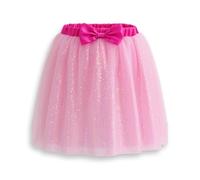 Liontouch - Jupe Tutu Pailletée de Reine Rosa | pour Filles 3-8 Ans - Taille Unique | Jupe Rose Étincelante pour Déguisements de Princesse, Jeux de Rôle & Costumes Royaux