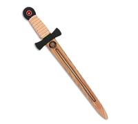 Liontouch - WoodyLion Épée, Or & Rose - Taille Moyenne | Jouet en Mousse Imitation Bois pour Jeu d'Imagination dans Les Bois | Armes Flexibles et Sûres pour Déguisements et Costumes pour Enfants