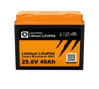 Liontron Batterie Lithium LiFePO4 LX 25,6V 40Ah Avec Smart BMS & Bluetooth