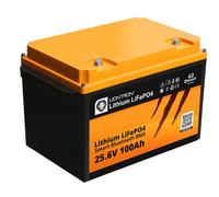 Liontron Lithium LiFePO4 LX - Arctic 25,6V 100Ah Avec Smart BMS & Bluetooth IP67