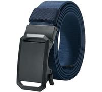 LionVII Ceinture élastique à cliquet avec boucle automatique, réglable et extensible, ceinture de travail pour homme, 130 cm
