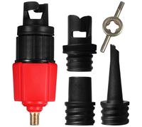 LIOOBO 1 Set Adaptateur de Pompe à Air pour Paddle Board en Nylon Résistant la Chaleur, Léger et Rapide pour Gonflage de Kayak et Planche à Pagaie