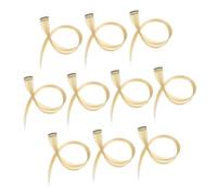 LIOOBO 10pièces Extensions De Cheveux Artificiels à Clips Postiches Pour Femmes Et Filles Accessoires Cheveux Soirée Cosplay