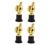 LIOOBO 12 Pièces Trophées Plastique pour Garçon Fille Récompenses Légères et Durables pour Compétitions Scolaires et Fêtes