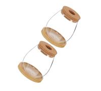 LIOOBO 2 Ensembles Vases Hydroponiques Borosilicaté Transparent avec Socle Station de Propagation pour Boutures et Culture sans Terre Support pour Décoration Intérieure