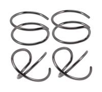 LIOOBO 2 paires Ear No Piercing Simple et Élégant Accessoire pour Hommes et Femmes Styles et Double