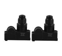 LIOOBO 2 Pièces Bouton Allumage Électrique pour Barbecue Allumeur Sorties Bouton de Remplacement pour Grill Technologie Allumage Direct pour Performance Fiable Utilisation Facile