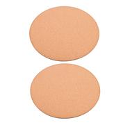 LIOOBO 2 Pièces Tapis de Plante Liège Rond Lot de sous Plat pour Fleurs et Bonsai Protection Multipurpose pour Intérieur et Extérieur