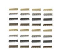 LIOOBO 200pcs Conseils pour Lacets Métalliques en Métal Robustes pour Lacets Chaussures DIY Accessoires Pratiques pour Raccourcir et Personnaliser Vos