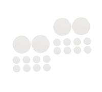 LIOOBO 20pièces Pads De Grafting De Transparent Pour Salon De Beauté Outils De Maquillage Ronds Et Réutilisables Pour Extensions De